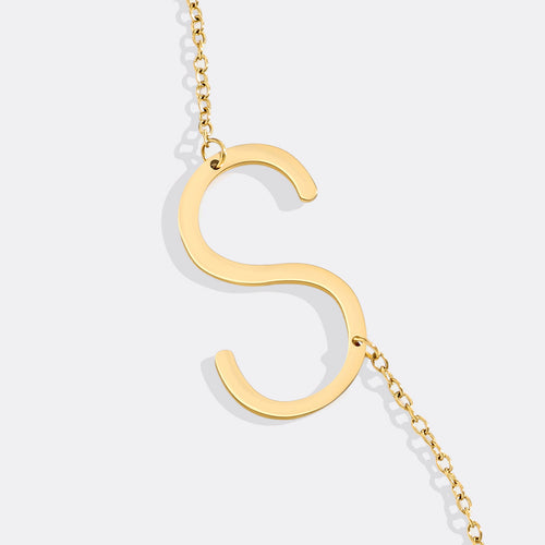 Statement Initial Necklace