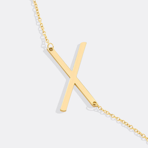 Statement Initial Necklace