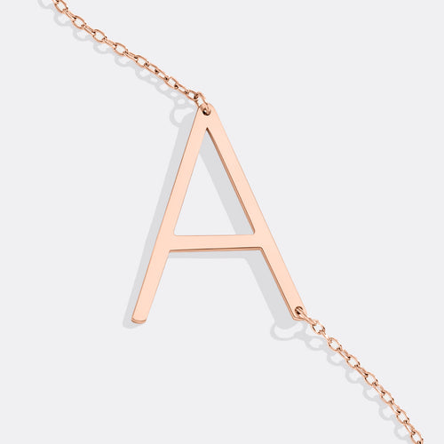 Statement Initial Necklace
