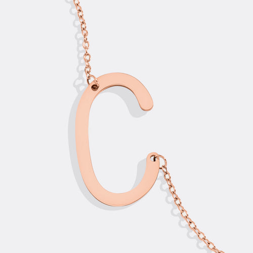 Statement Initial Necklace