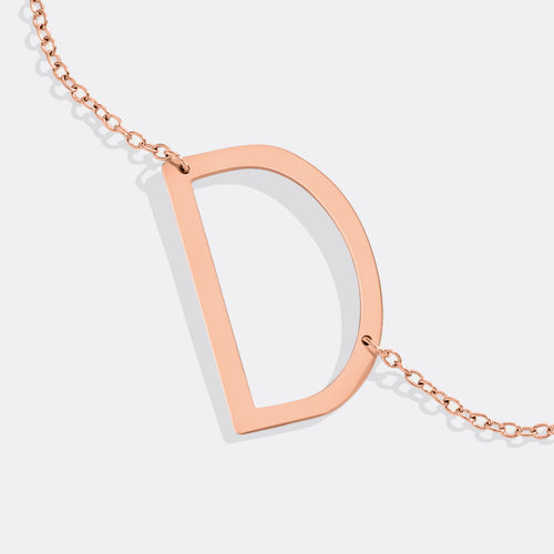 Statement Initial Necklace