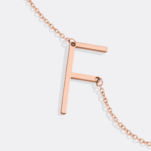 Statement Initial Necklace