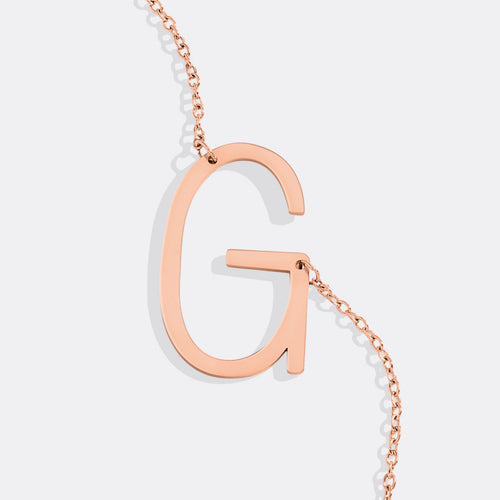 Statement Initial Necklace