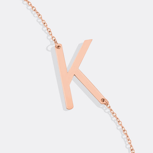 Statement Initial Necklace