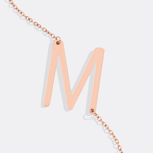 Statement Initial Necklace