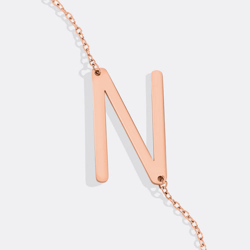 Statement Initial Necklace