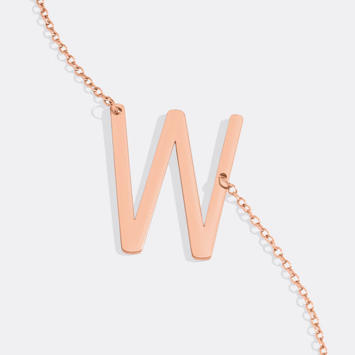 Statement Initial Necklace