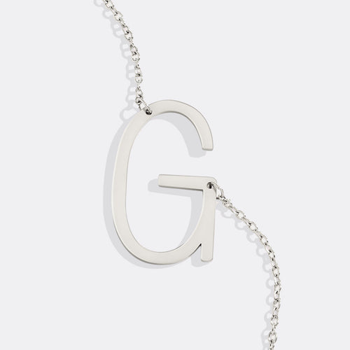 Statement Initial Necklace