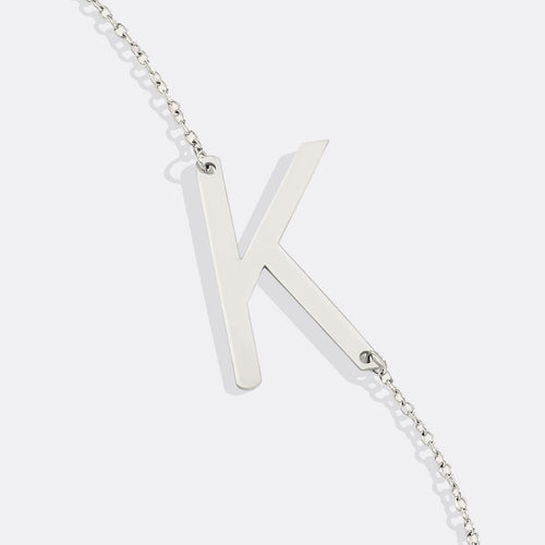 Statement Initial Necklace