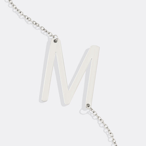Statement Initial Necklace