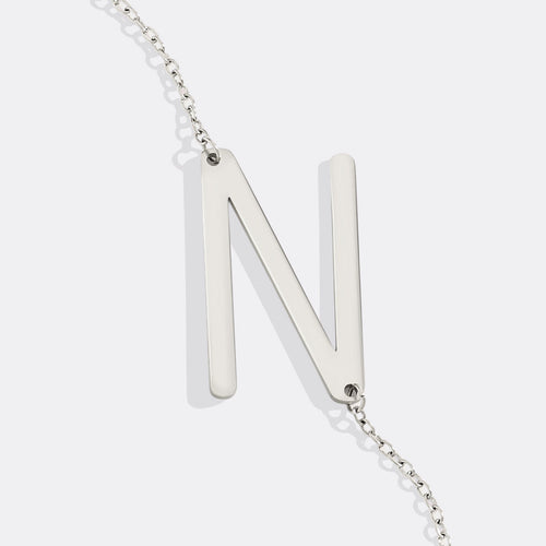 Statement Initial Necklace