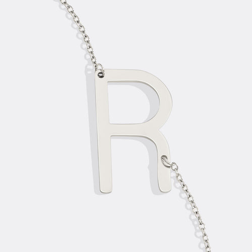 Statement Initial Necklace
