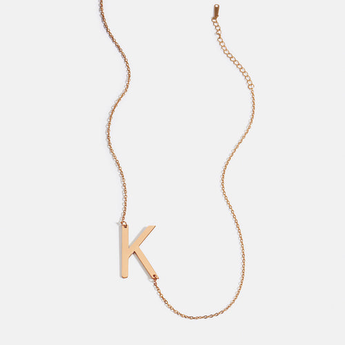 Statement Initial Necklace