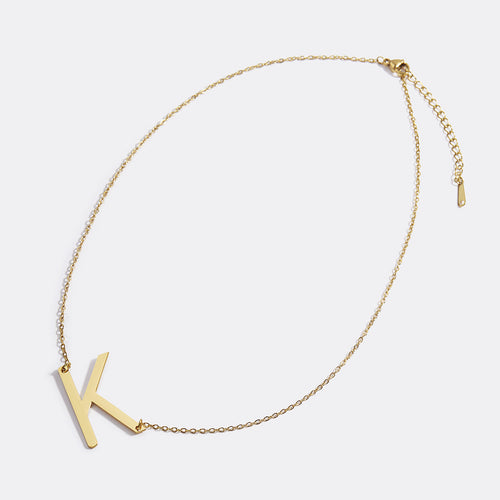 Statement Initial Necklace