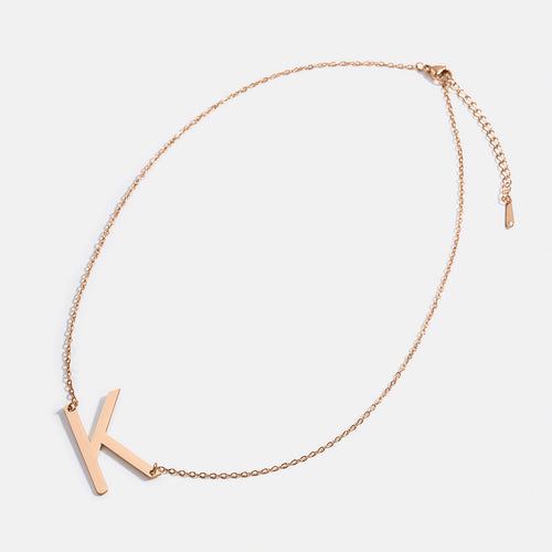 Statement Initial Necklace