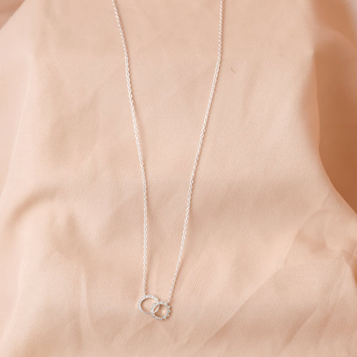 Sun & Moon Eternity Necklace