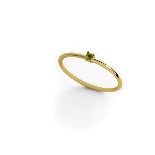 Super Dainty Birthstone Stacking Ring