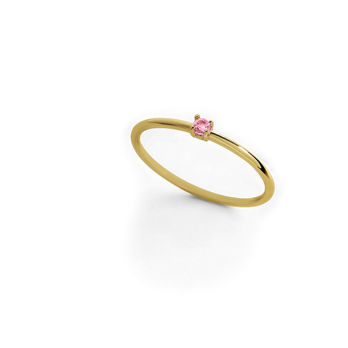 Super Dainty Birthstone Stacking Ring