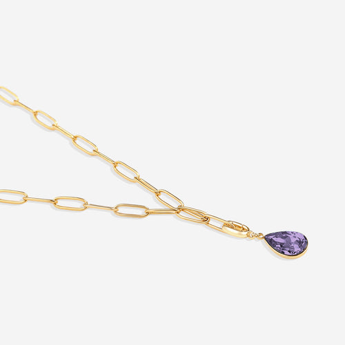 Teardrop Birthstone Charm