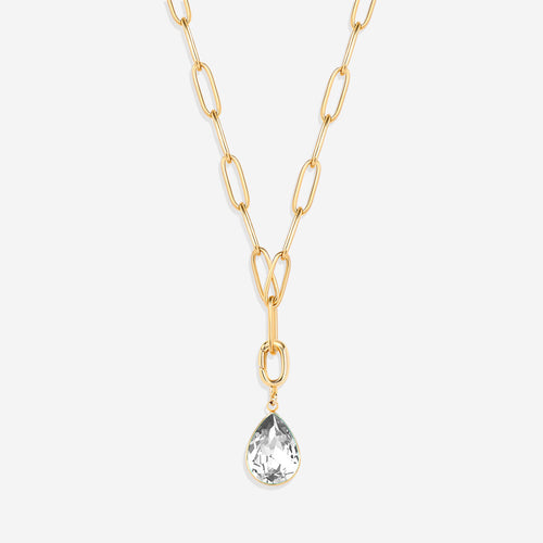 Teardrop Birthstone Charm