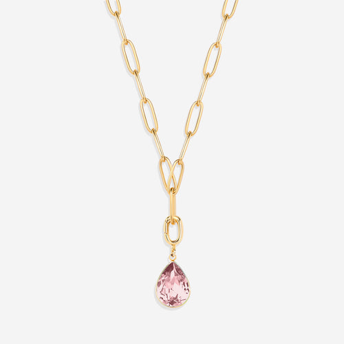 Teardrop Birthstone Charm