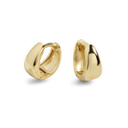 Teardrop Huggie Hoop Earrings