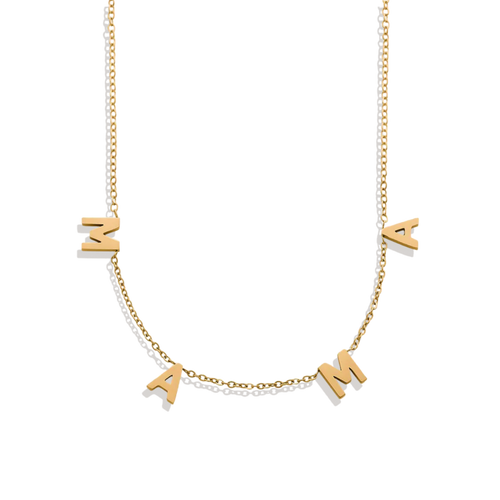 The MAMA Letter Necklace