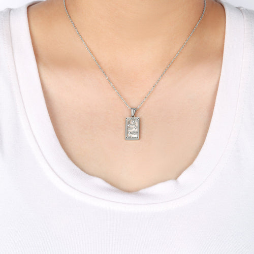 The Moon Tarot Necklace