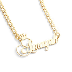 The Queen Name Necklace