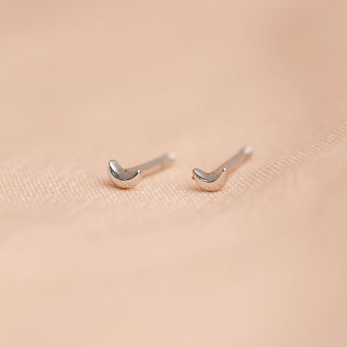 Tiny Moon & Star Studs