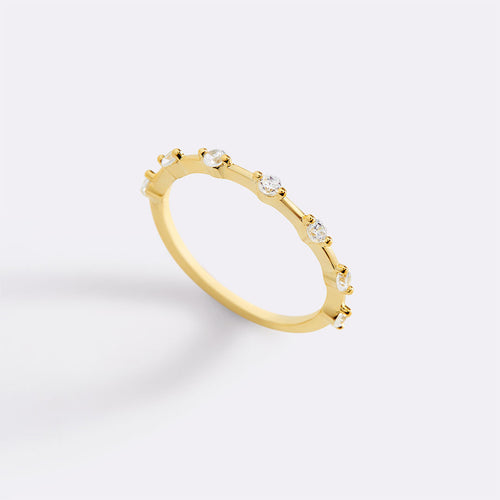 Ultra Thin Floating Eternity Ring