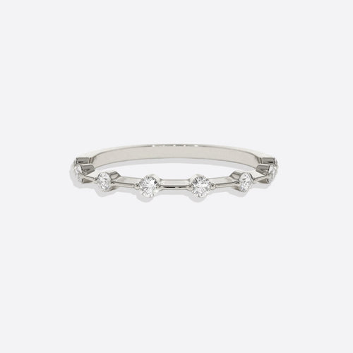 Ultra Thin Floating Eternity Ring
