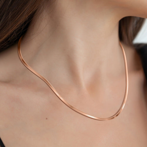 Herringbone Chain Necklace