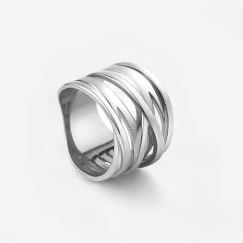 Wire Wrap Statement Ring