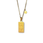 Zodiac Card Necklace