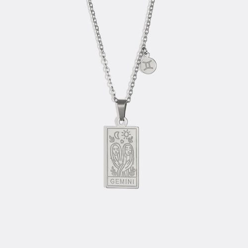 Zodiac Card Necklace