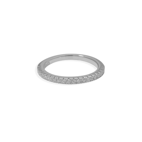 Micro Pavé Eternity Stacking Ring