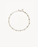White Gold Vermeil Path to Harmony Bracelet