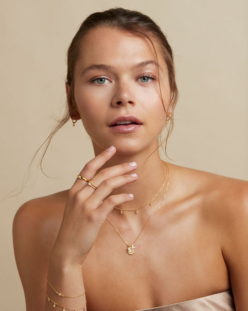 Yellow Gold Vermeil Starlight Bracelet