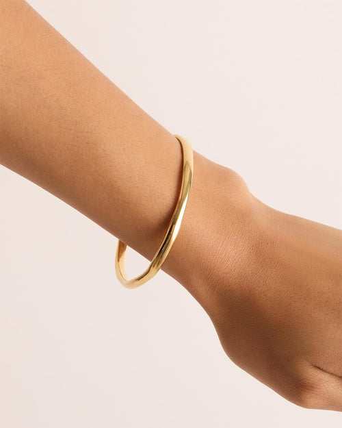 Yellow Gold Vermeil Lover Bangle