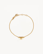 Yellow Gold Vermeil Lotus Bracelet