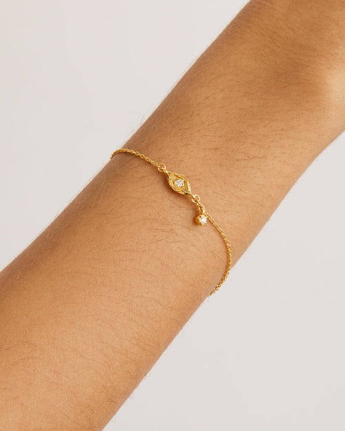 Yellow Gold Vermeil I am Protected Bracelet