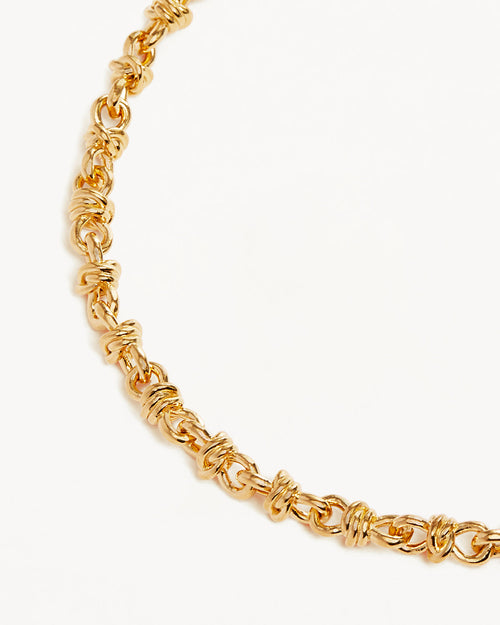 Yellow Gold Vermeil Entwined Bracelet