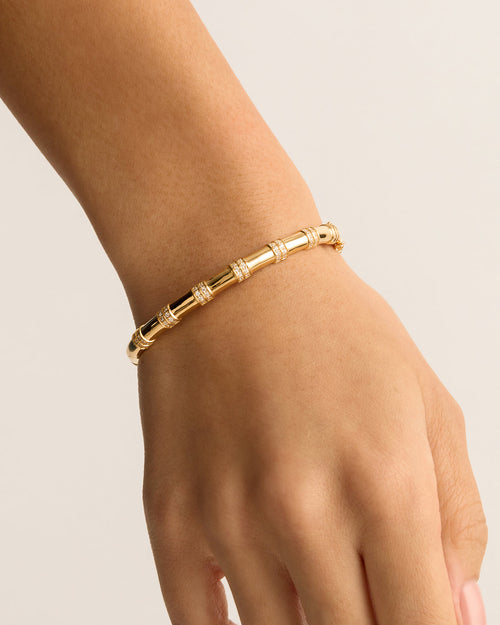 Yellow Gold Vermeil Shine Bright Bangle