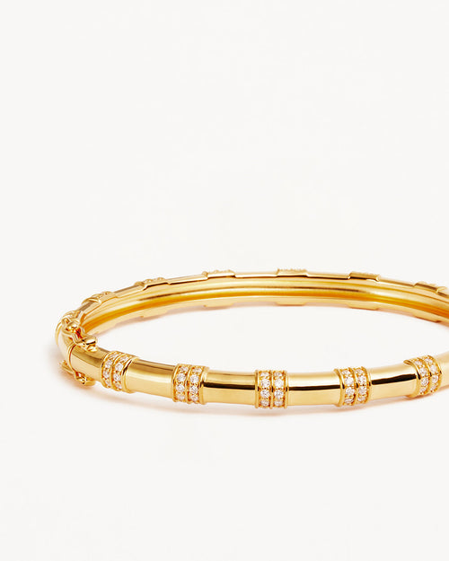 Yellow Gold Vermeil Shine Bright Bangle