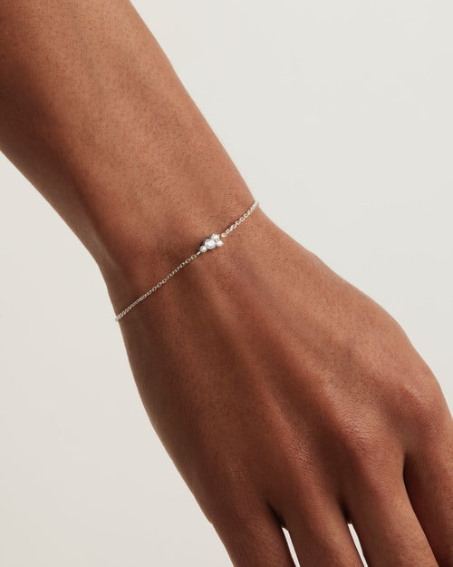 White Gold Vermeil Mist Bracelet