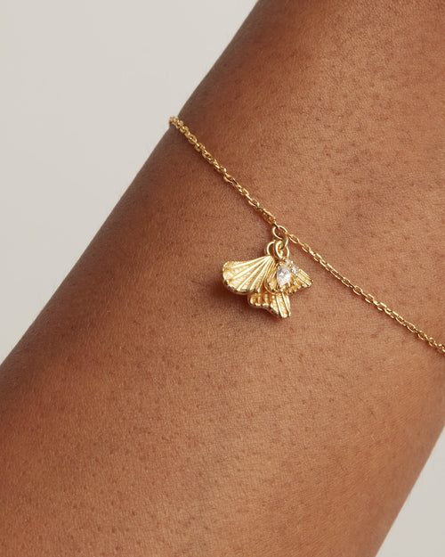 Yellow Gold Vermeil Ocean Whisper Bracelet