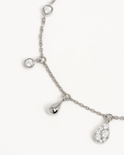 White Gold Vermeil Ocean Mist Bracelet