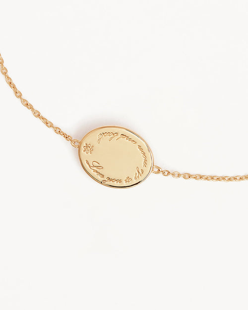 Yellow Gold Vermeil Love You to the Moon and Back Bracelet