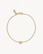 Yellow Gold Vermeil Blooming Hearts Bracelet